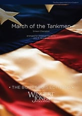 March of the Tankmen Concert Band sheet music cover